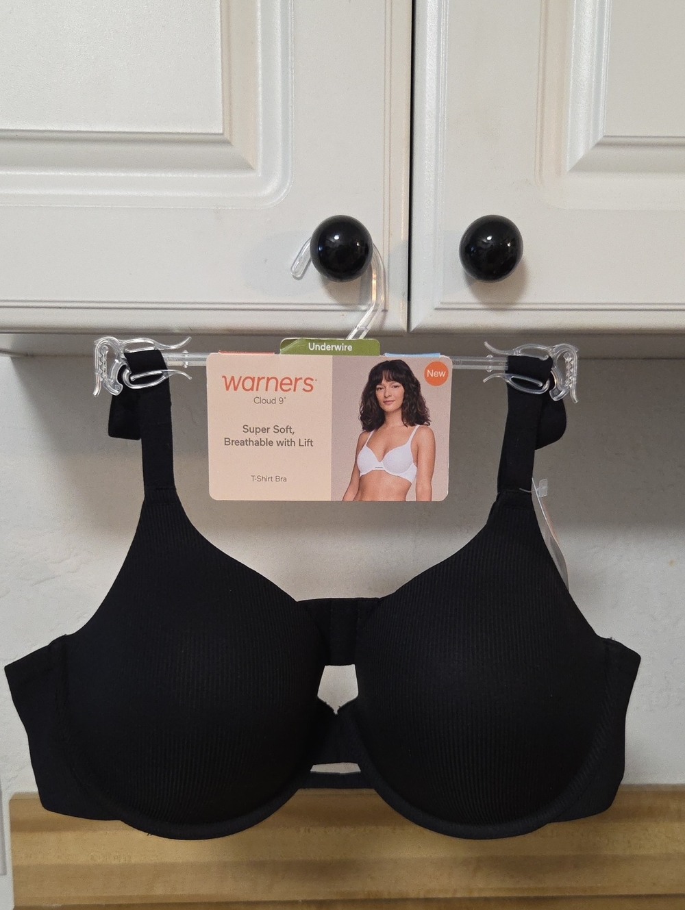 NWT " Warners" Cloud 9 Underwire T-Shirt Bra Size 38C